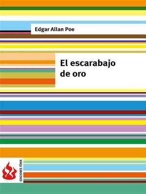 cover image of El escarabajo de oro (low cost). Edición limitada